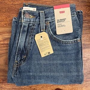 Levi's Blue Boot Cut Jeans with Timeless Style